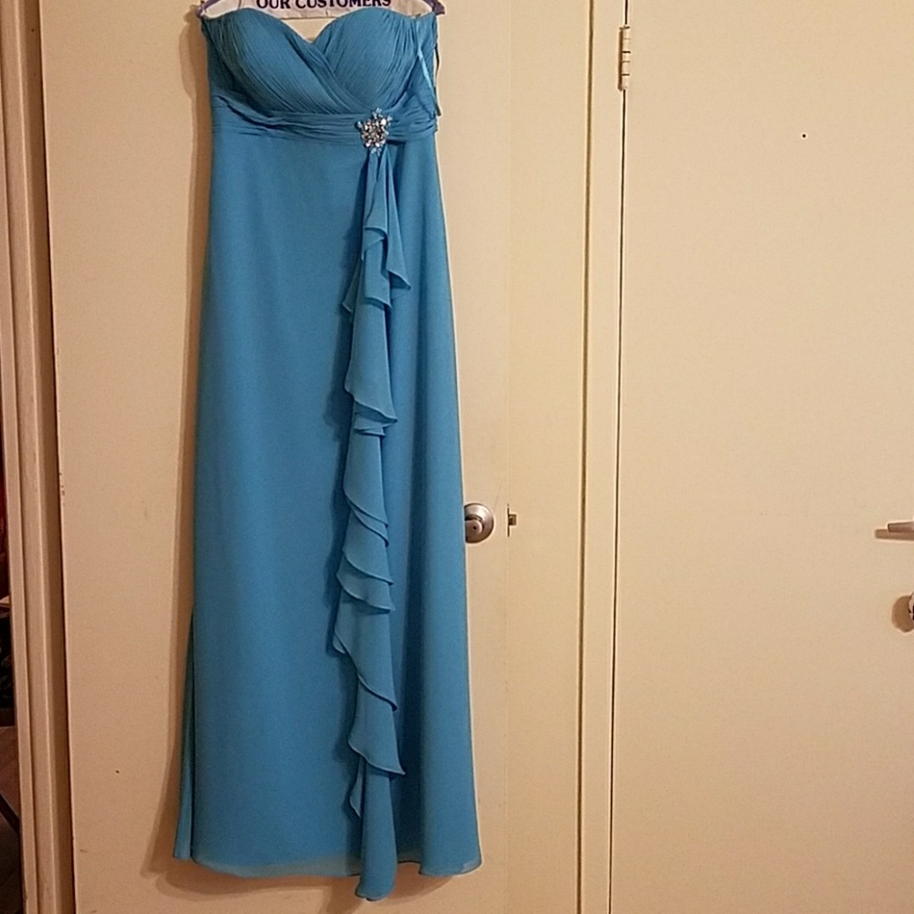 Mary's Modern Maids bridesmaid dress turquoise